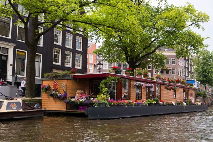 Hausboot in Amsterdam Hausboot in Amsterdam