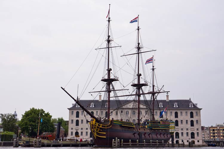 Das Schifffahrtsmuseum in Amsterdam Das Schifffahrtsmuseum in Amsterdam