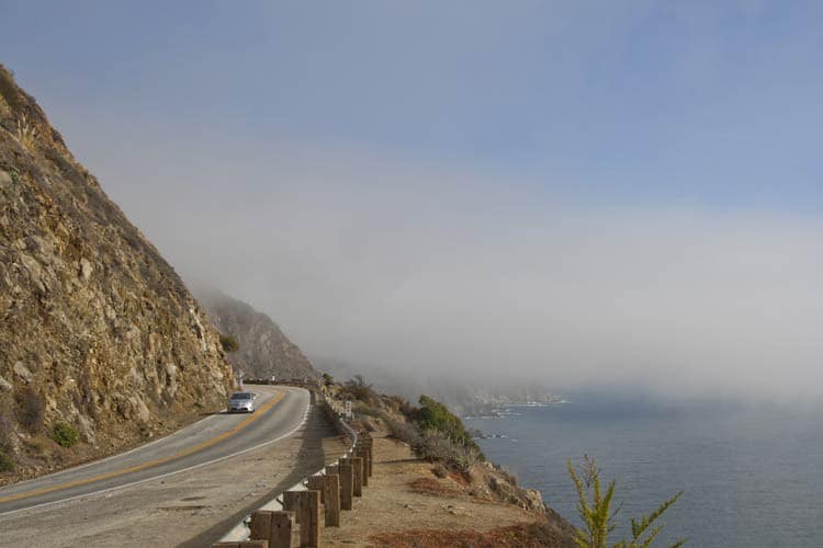 Küstenlandschaft im Big Sur in Kalifornien