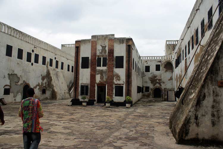 Innenhof von Elmina Castle