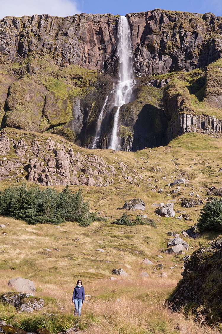 Bjarnarfoss auf der Halbinsel Snaefellsnes