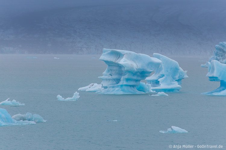 Treibeis in der Jökulsalon Glacier Lagoon