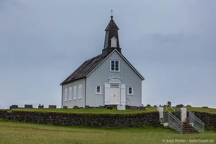 Die Kirche von Strandarkirkja Die Kirche von Strandarkirkja