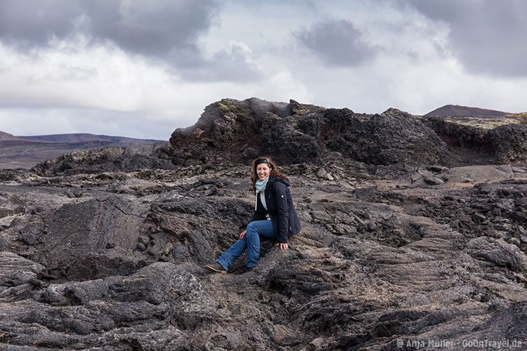 Spazieren in Lavafelder Spazieren in Lavafelder
