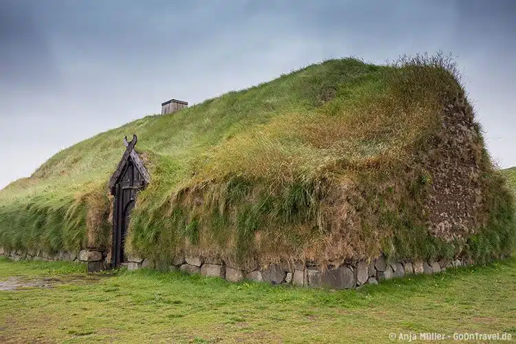 So wohnten einst isländische Siedler