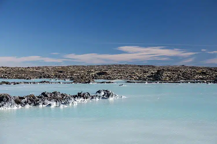 Bei der Blue Lagoon auf Island Bei der Blue Lagoon auf Island