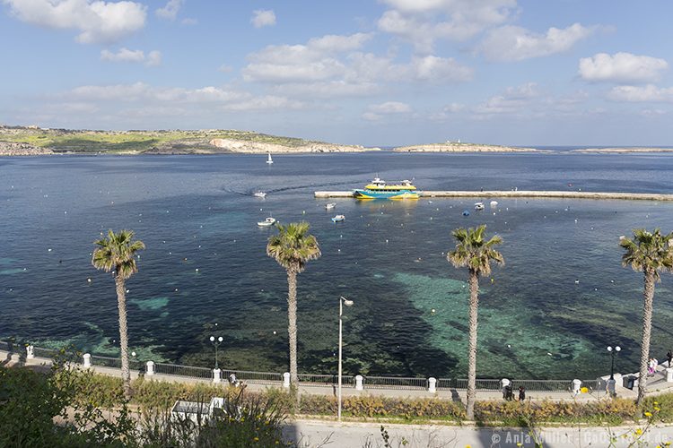 Blick auf die St. Pauls Bay Blick auf die St. Pauls Bay