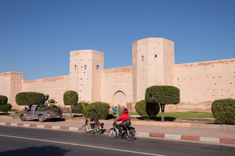 Stadtmauer von Marrakesch