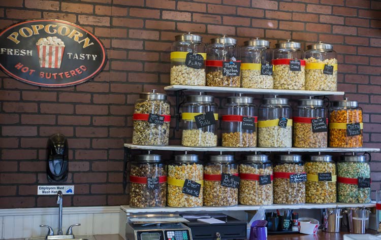 Popcorn mit extravaganten Geschmacksrichtungen Popcorn mit extravaganten Geschmacksrichtungen