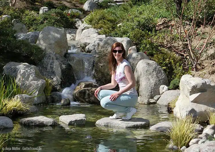 Im Japanischen Garten im Balboa Park