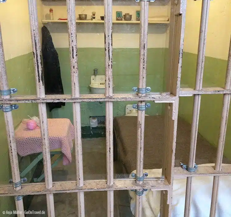 Gefängniszelle auf Alcatraz
