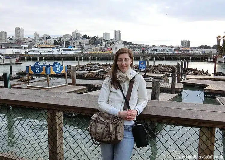 Am Pier 39 in San Francisco