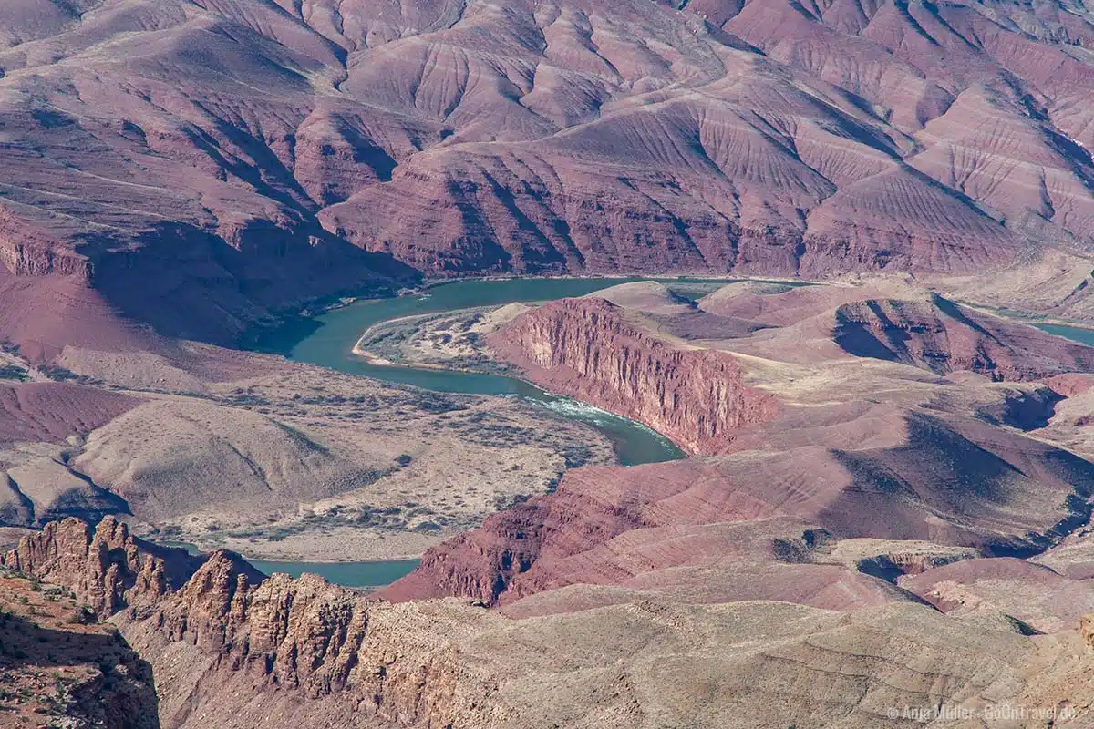 Blick auf den Colorado River Blick auf den Colorado River