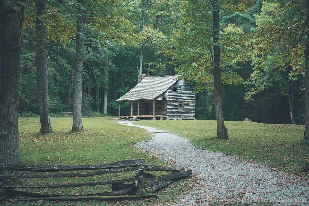Carter Shields Cabin im Great Smoky Mountains National Park Carter Shields Cabin im Great Smoky Mountains National Park
