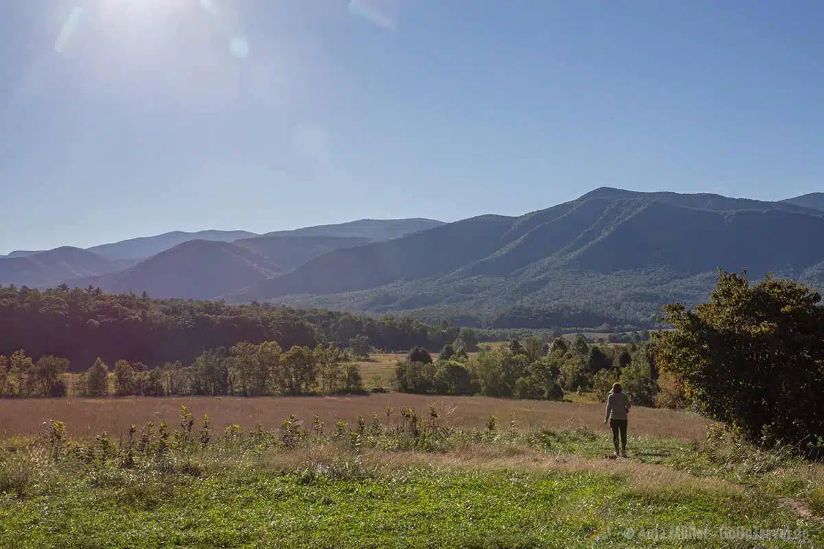 Landschaft in Cades Cove Landschaft in Cades Cove