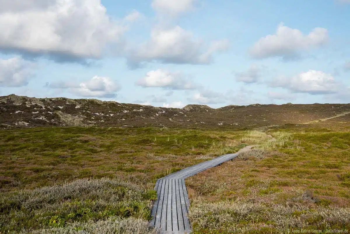 Weg zum Lister Weststrand Weg zum Lister Weststrand