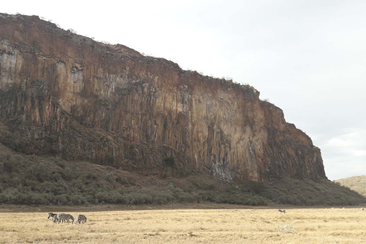 rote Felsformationen im Hells Gate Nationalpark