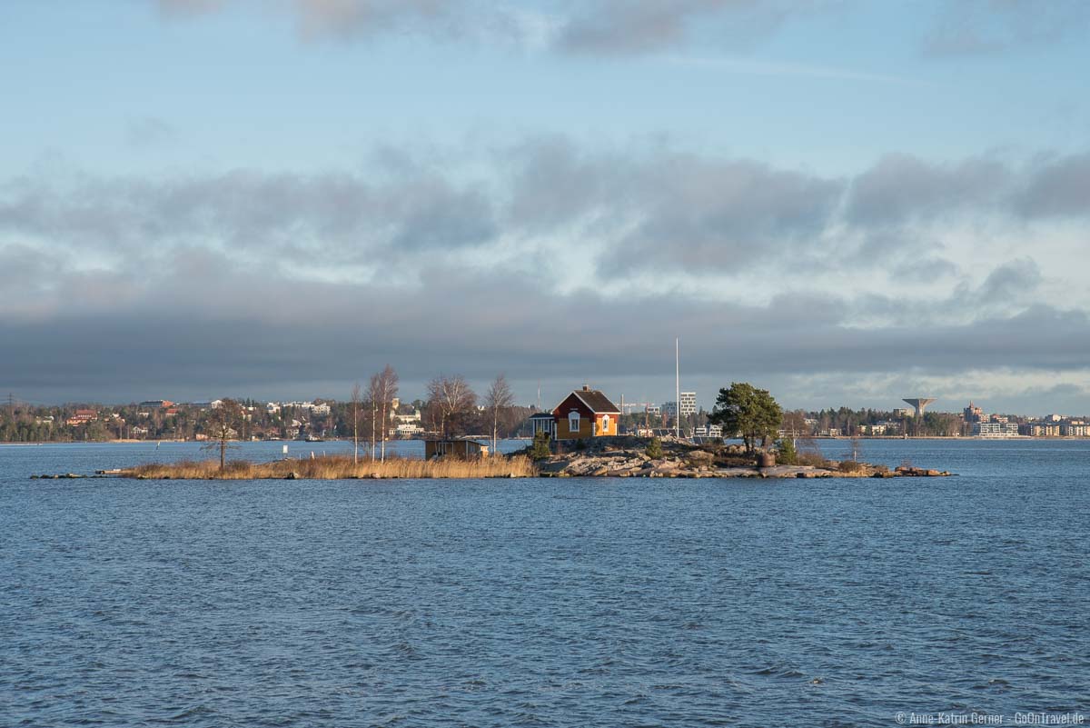 Miniinsel Katajanokanluoto vor Helsinki
