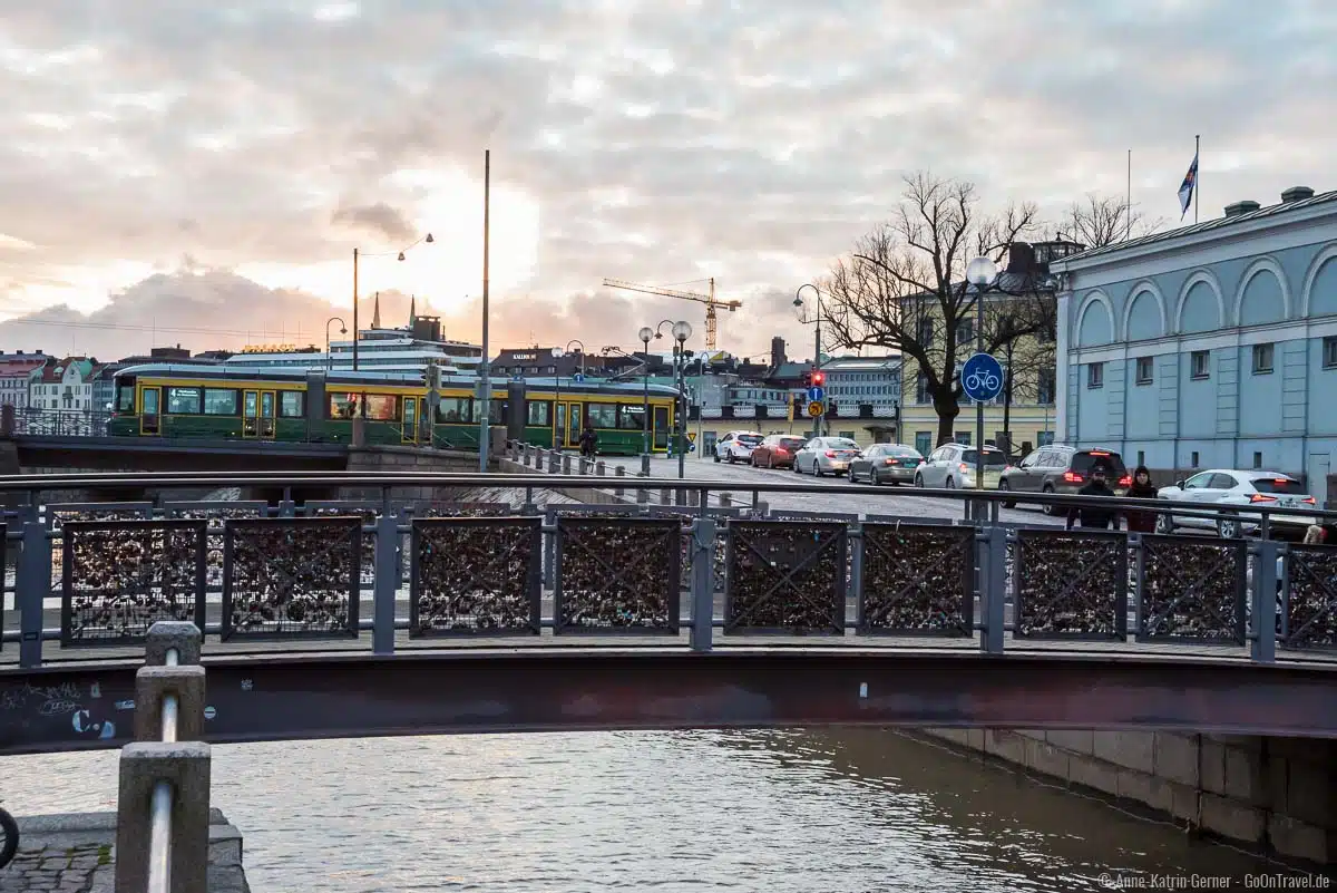 Eine der Brücken zur Halbinsel Katajanokka Eine der Brücken zur Halbinsel Katajanokka
