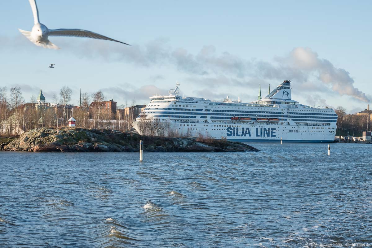 Nur zwei Stunden dauert die Fahrt mit der Fährte zwischen Helsinki und Tallin