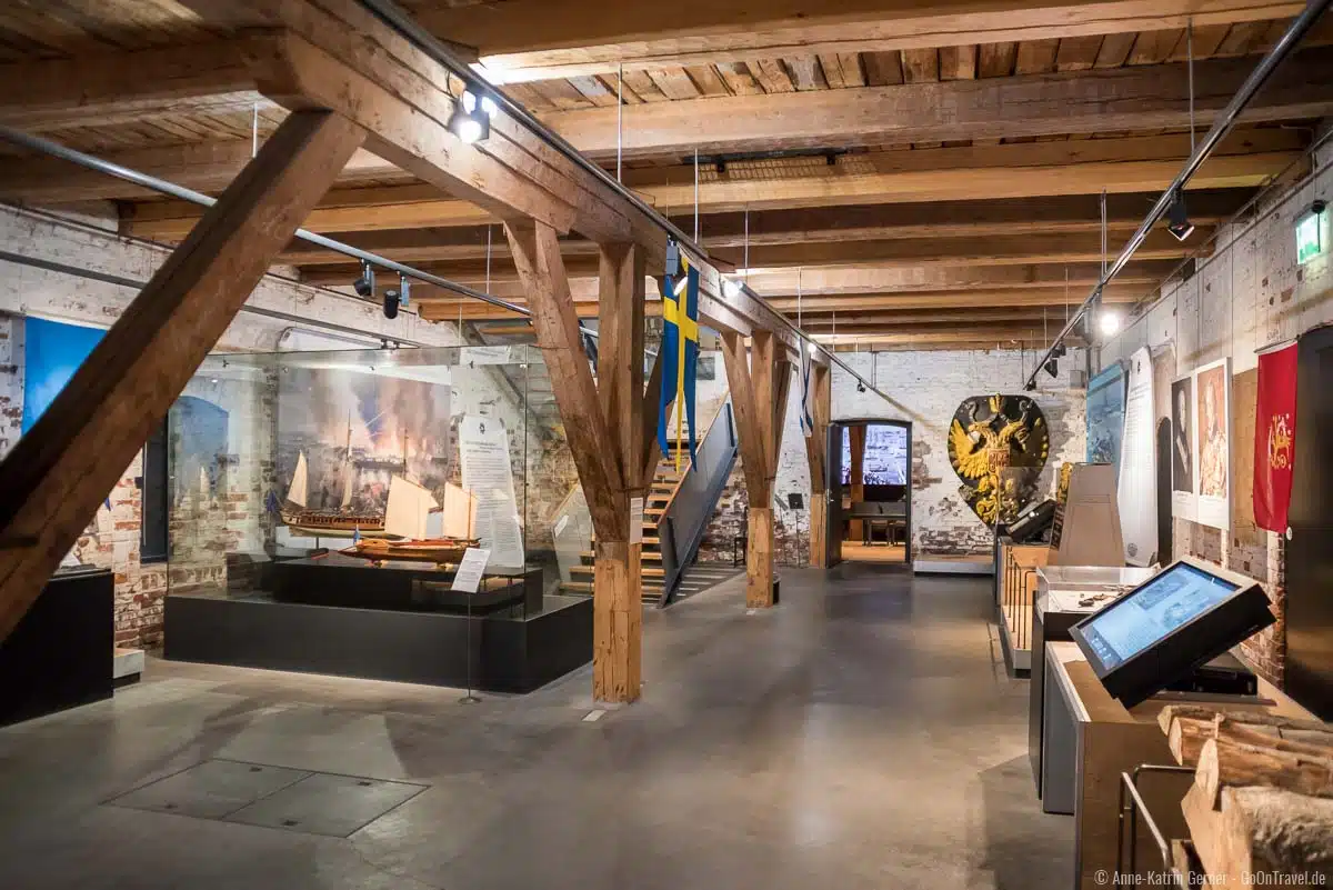 Das Suomenlinna Museum erstreckt sich über mehrere Ebenen