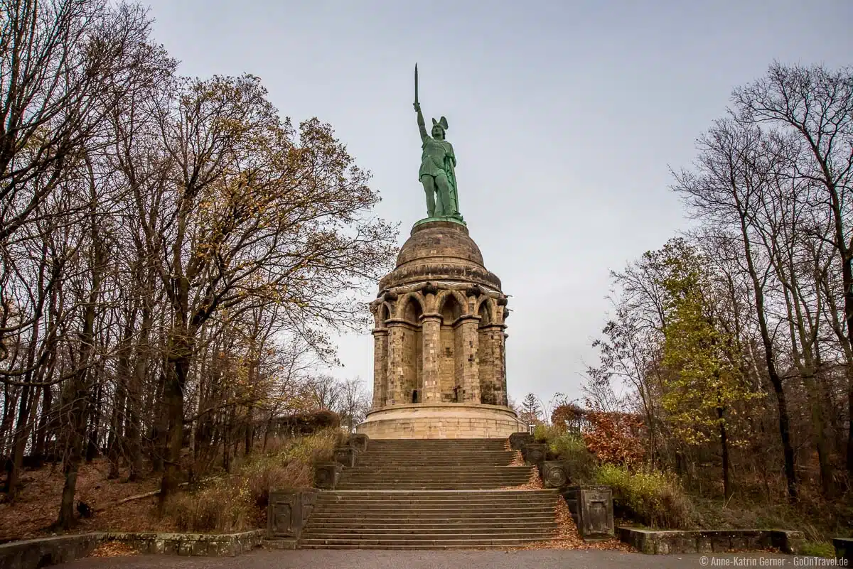 Die höchste Statue von Deutschland - das Hermannsdenkmal