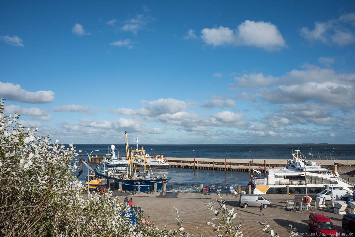 Aussichtspunkt am Hörnumer Hafen Aussichtspunkt am Hörnumer Hafen