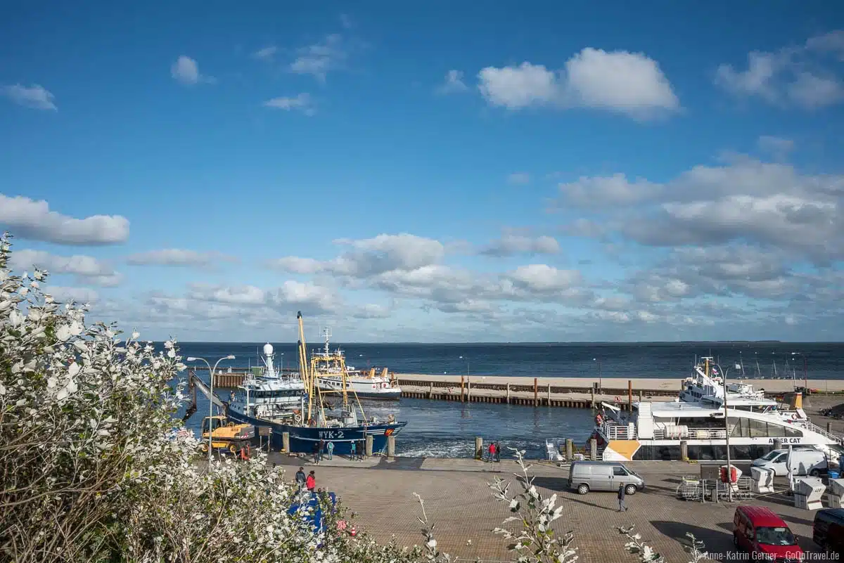 Aussichtspunkt am Hörnumer Hafen Aussichtspunkt am Hörnumer Hafen