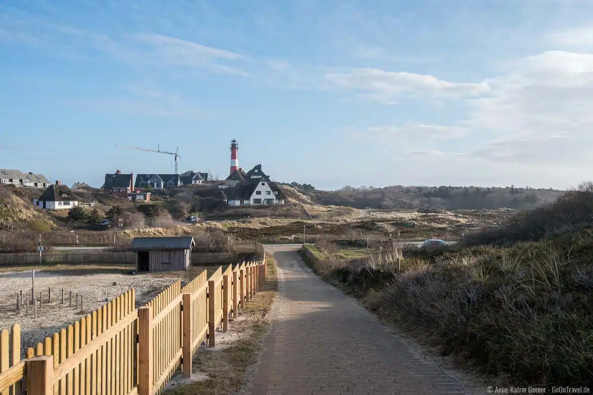 Rundweg in Richtung Odde Wai Rundweg in Richtung Odde Wai