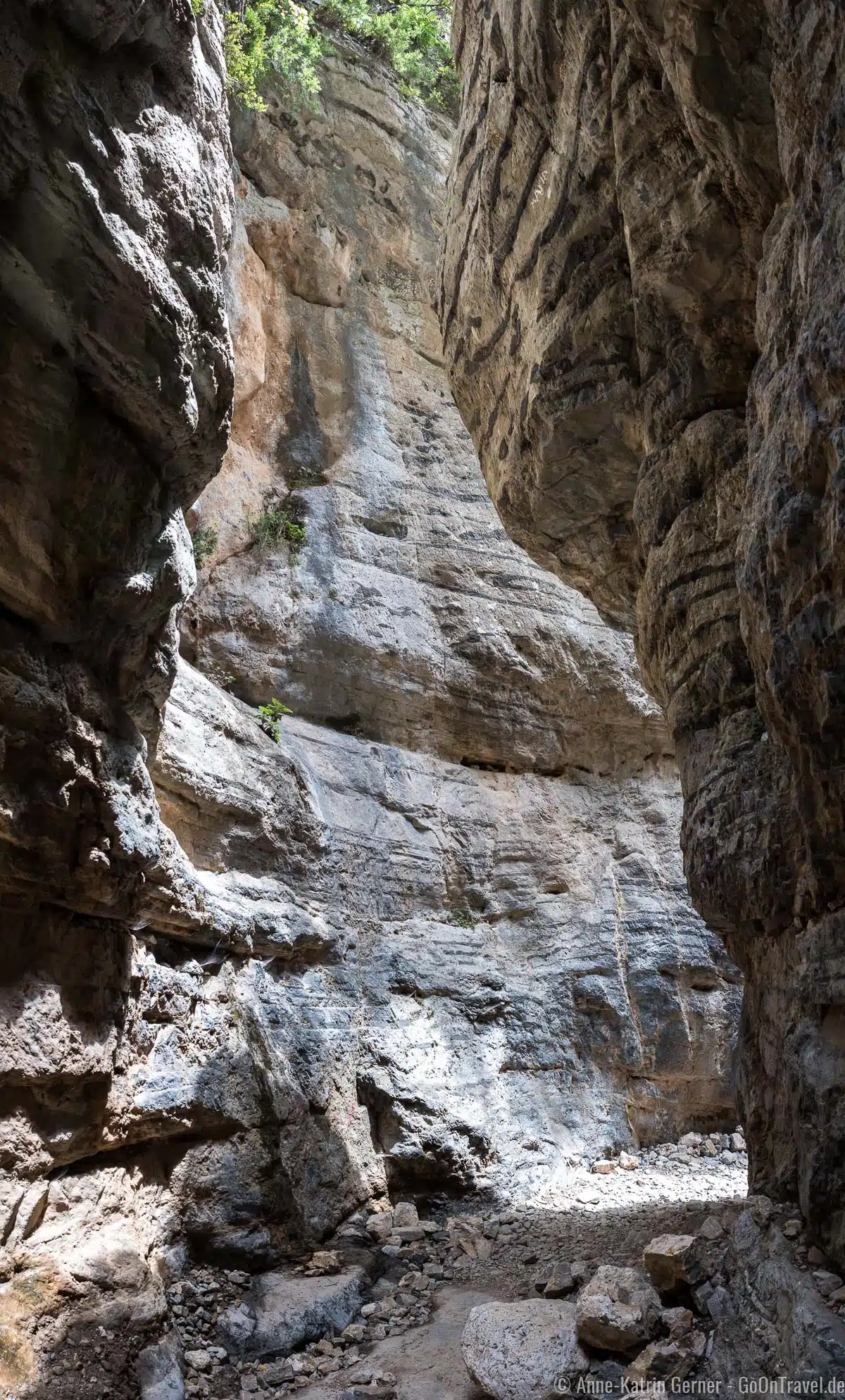 im schmalen Teil der Imbros-Schlucht im schmalen Teil der Imbros-Schlucht
