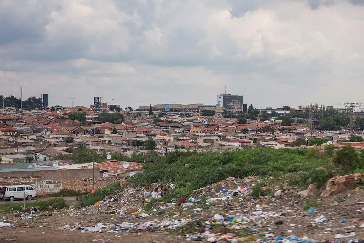 Blick auf Soweto