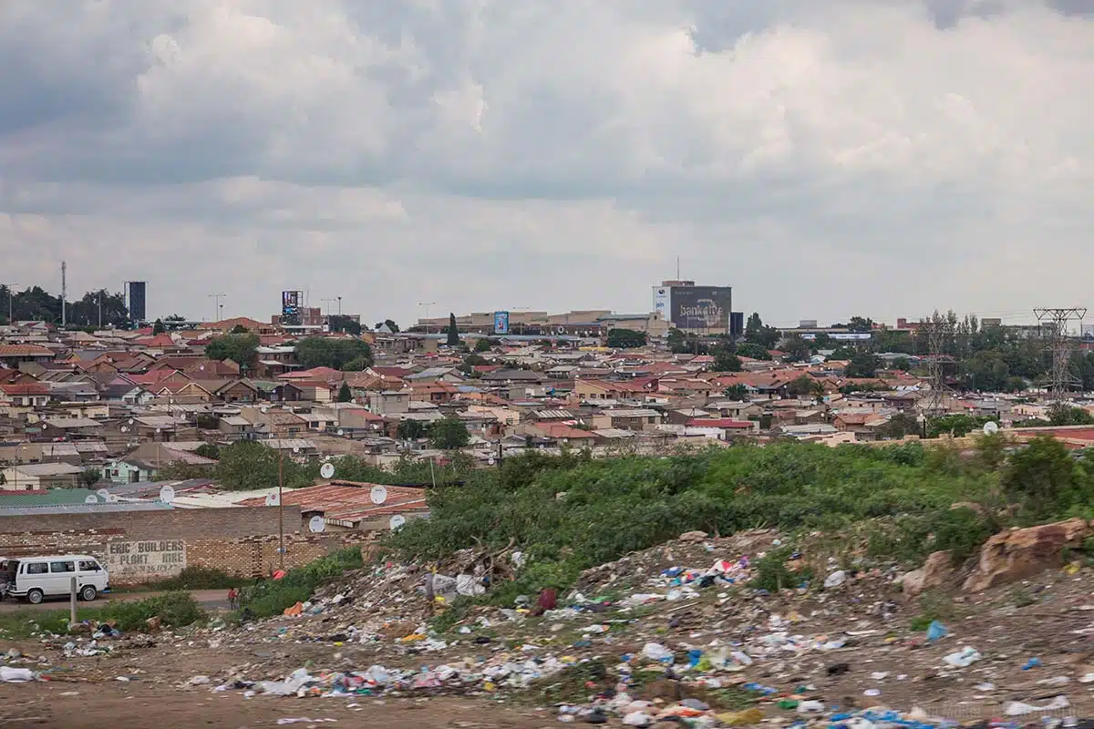 Blick auf Soweto Blick auf Soweto
