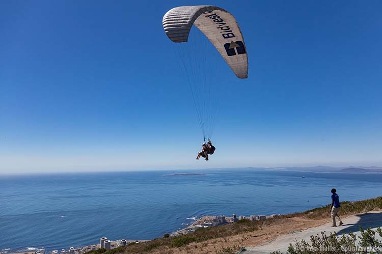 Paragliding vom Signal Hill aus Paragliding vom Signal Hill aus