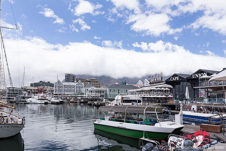 Die V&A Waterfront in Kapstadt Die V&A Waterfront in Kapstadt