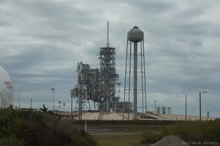 Auf dem Gelände des Kennedy Space Center Auf dem Gelände des Kennedy Space Center