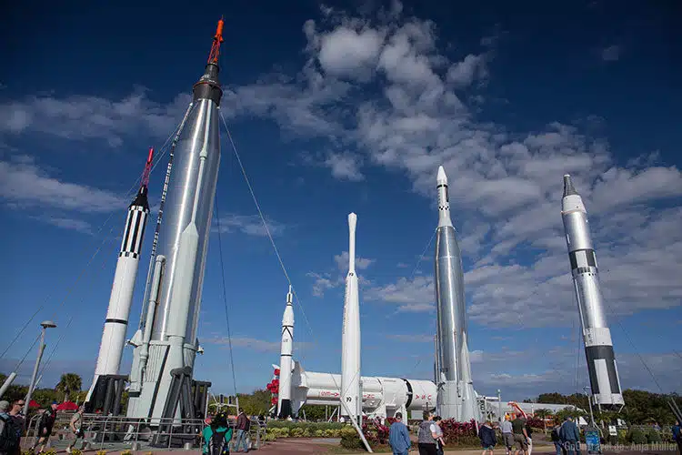 Beeindruckende Raketen im Rocket Garden Beeindruckende Raketen im Rocket Garden