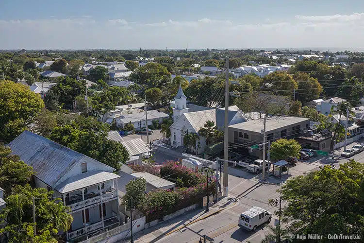 Key West von oben Key West von oben