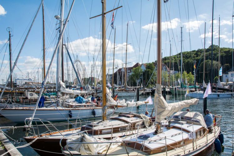 Kieler Woche Segelboote Hafen