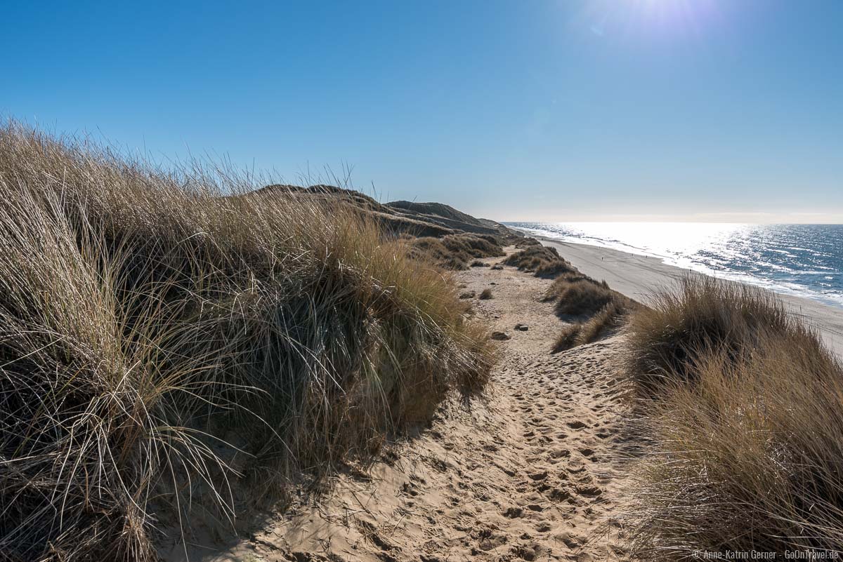Kliffweg von Kampen nach Wenningstedt Kliffweg von Kampen nach Wenningstedt