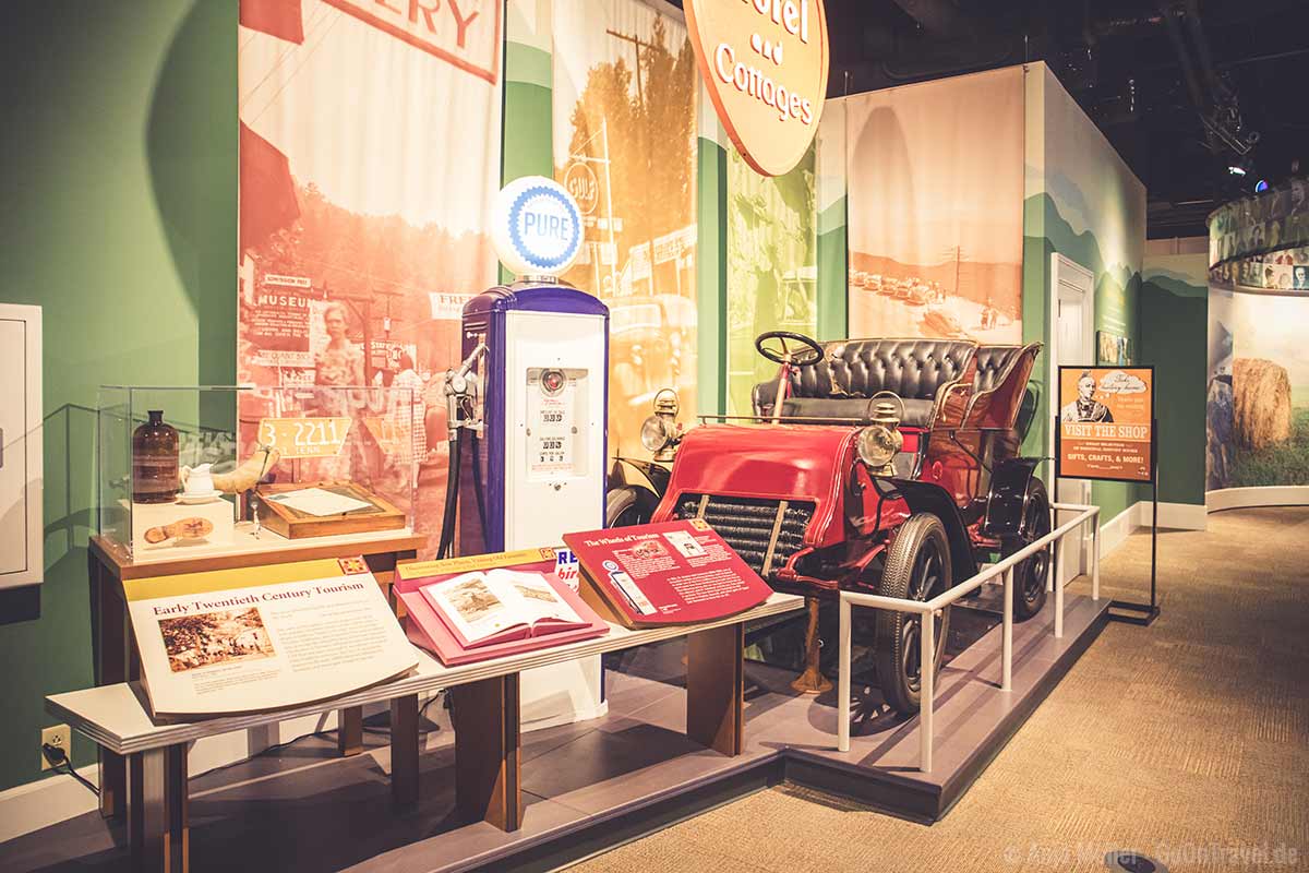 Ausstellungsraum im East Tennessee History Center