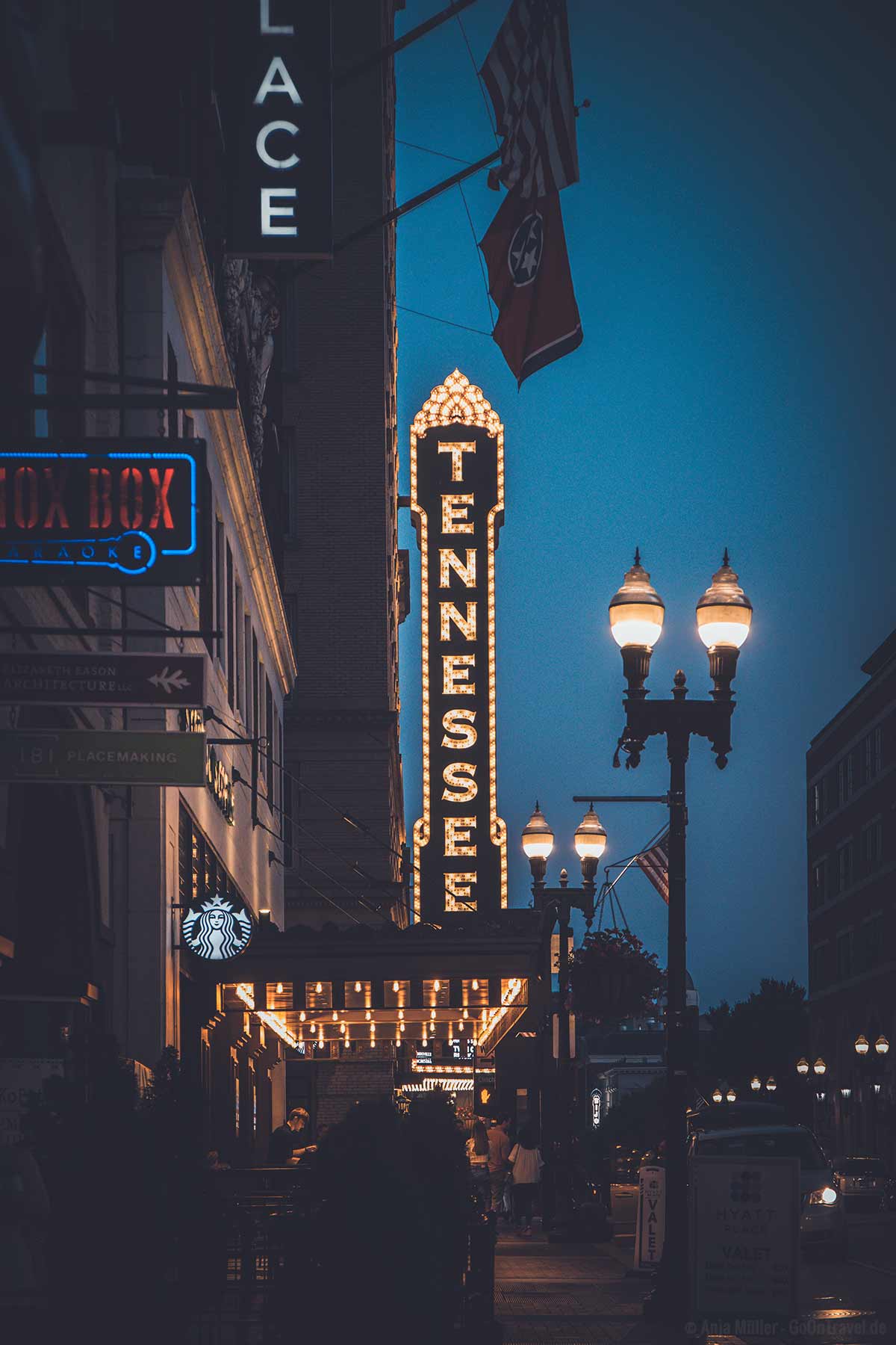 Das Tennessee Theatre ist ein tolles Fotomotiv