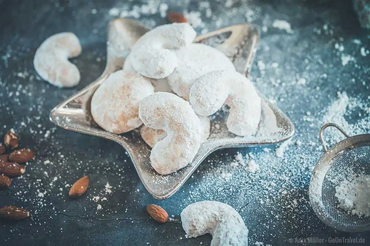 Leckere Kourabiedes Leckere Kourabiedes
