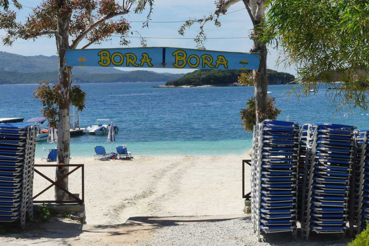 Ksamil Strand in Albanien