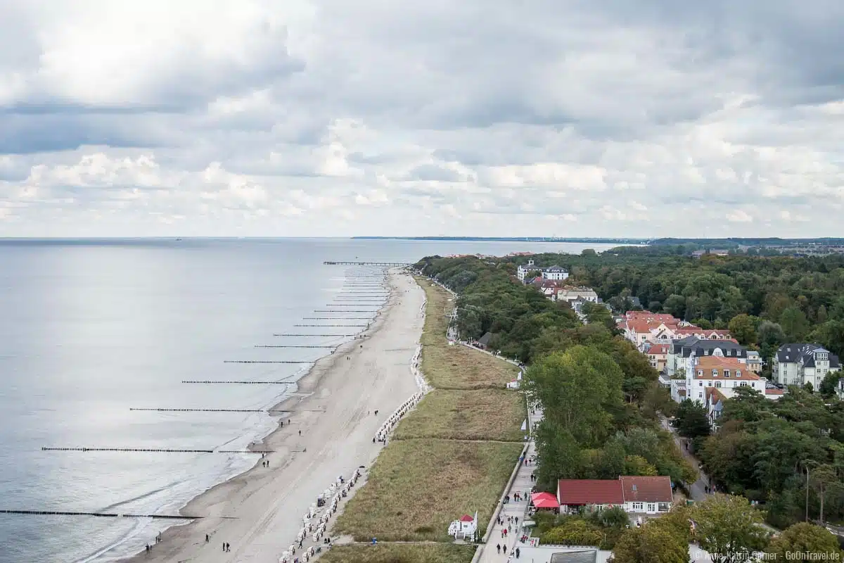 Kühlungsborn hat eine der längsten Strandpromenaden Deutschlands