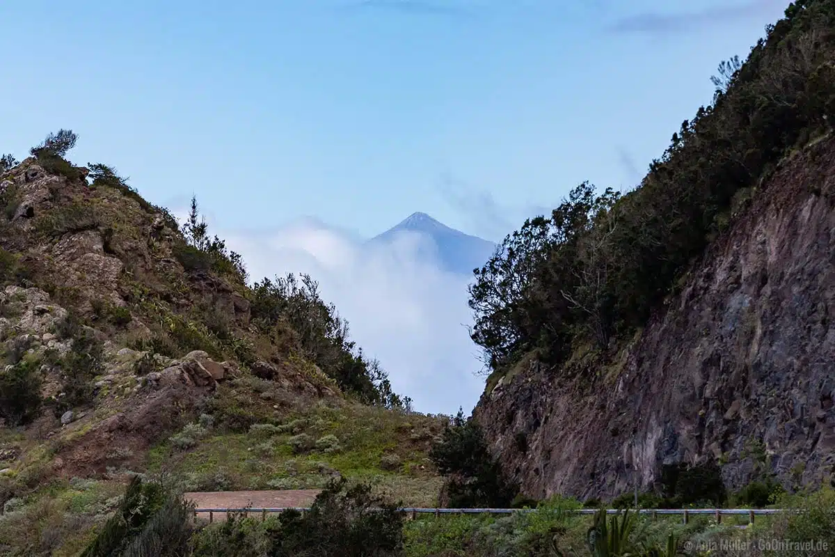 Blick auf den Teneriffa und den Teide Blick auf den Teneriffa und den Teide