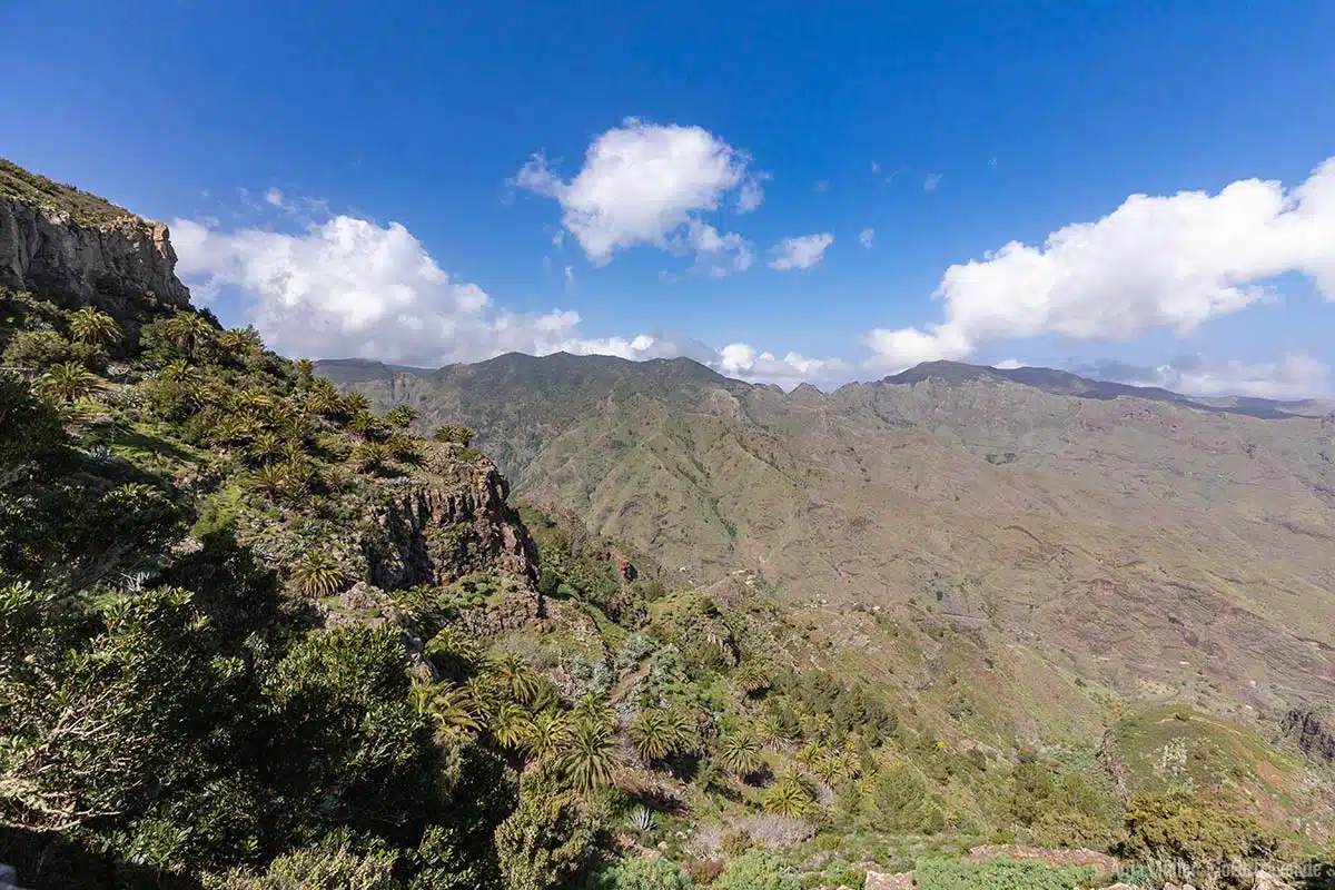 Ausblick auf das Naturschutzgebiet Benchijigua