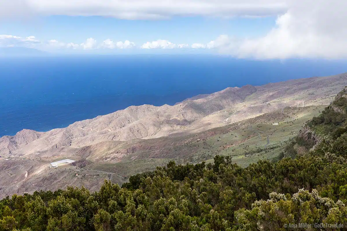 Zentrales Plateau auf La Gomera Zentrales Plateau auf La Gomera