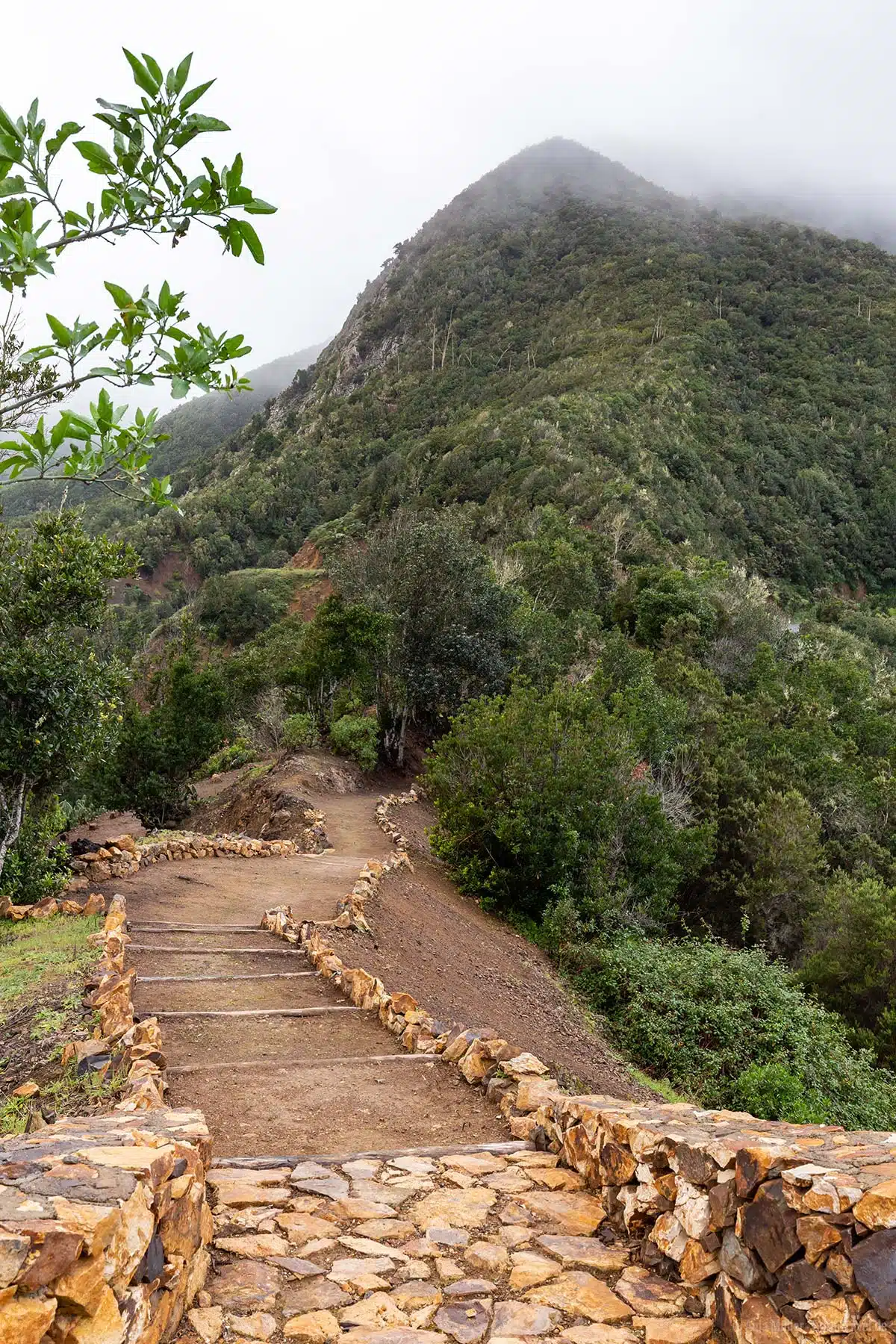 Wanderweg auf La Gomera Wanderweg auf La Gomera