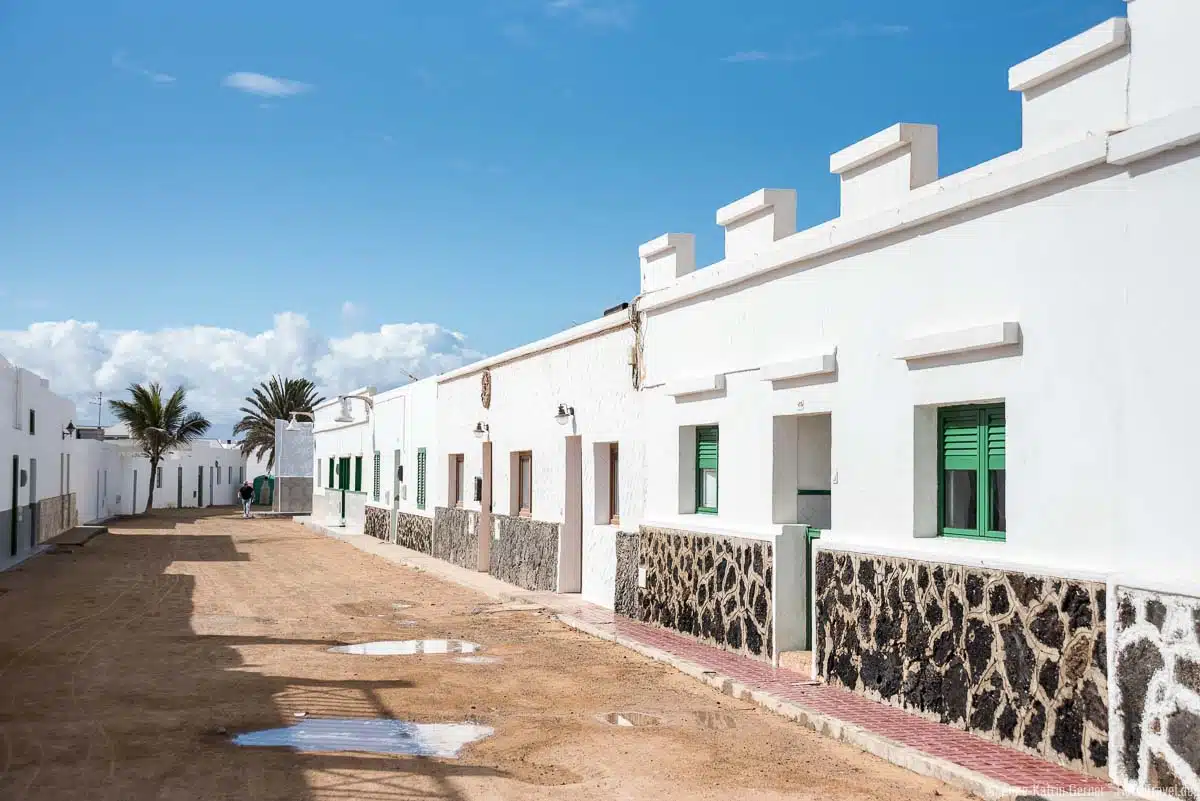 Auf La Graciosa gibt es keine asphaltierten Straßen Auf La Graciosa gibt es keine asphaltierten Straßen