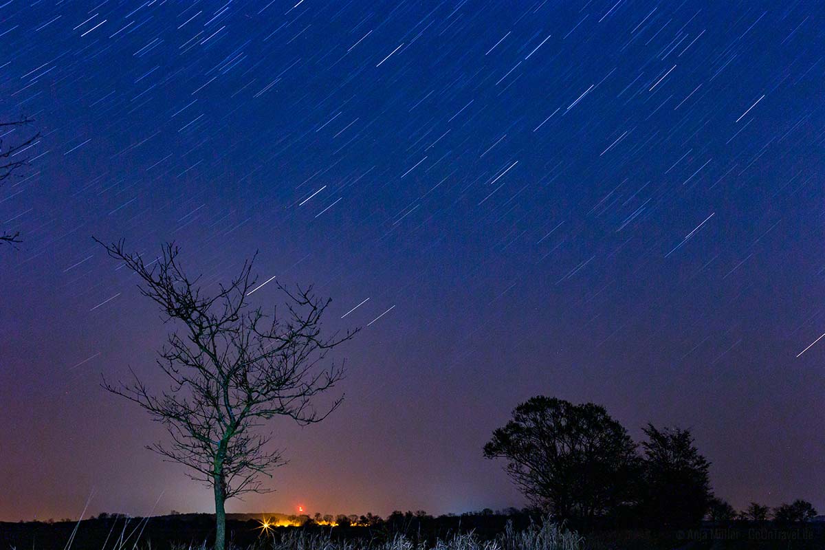 Langzeitbelichtung Startrails Langzeitbelichtung Startrails